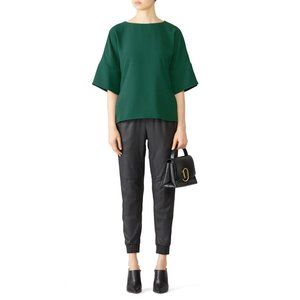 Amanda Uprichard Green Blouse